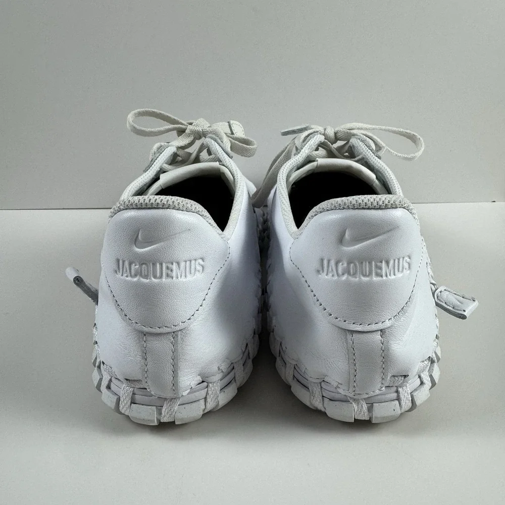 Nike J Force 1 Low LX DR0424-100 Mens 11 Wmns 12.5 Jacquemus White Leather Shoes